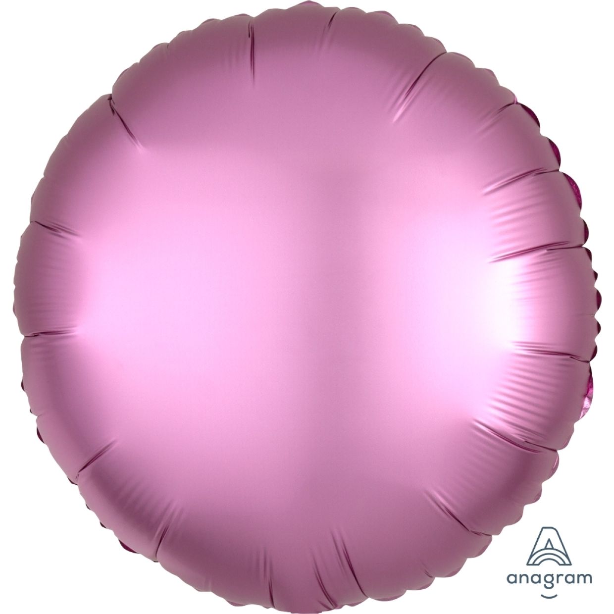 Satin Luxe Flamingo Anagram Round Foil Balloon 45cm (18")