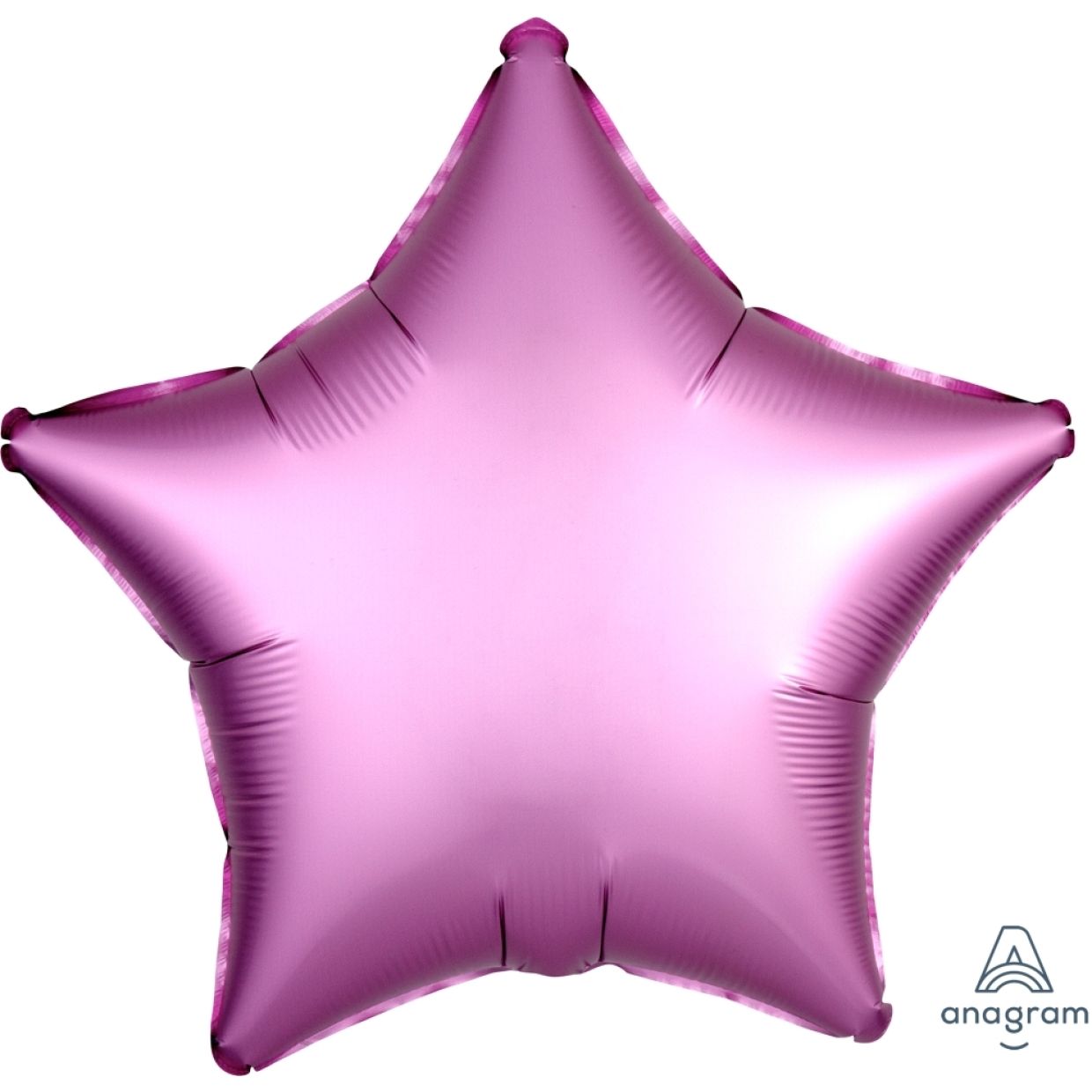 Satin Luxe Flamingo Anagram Star Foil Balloon 45cm (18")