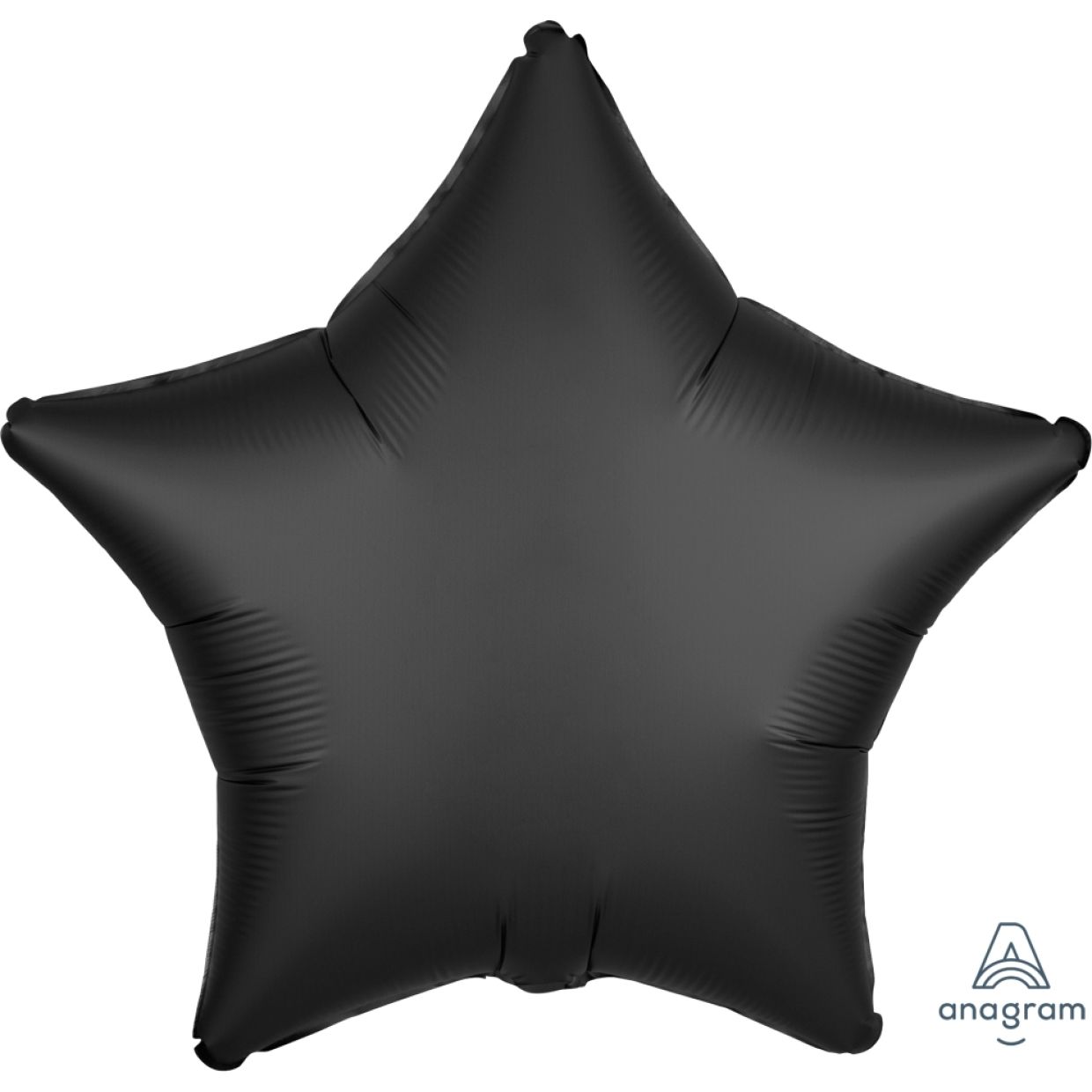 Satin Luxe Onyx Anagram Star Foil Balloon 45cm (18")