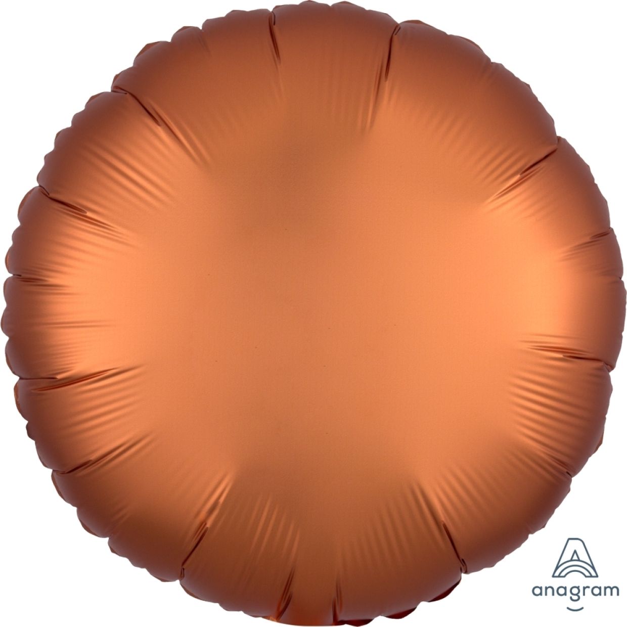 Satin Luxe Amber Anagram Round Foil Balloon 45cm (18")