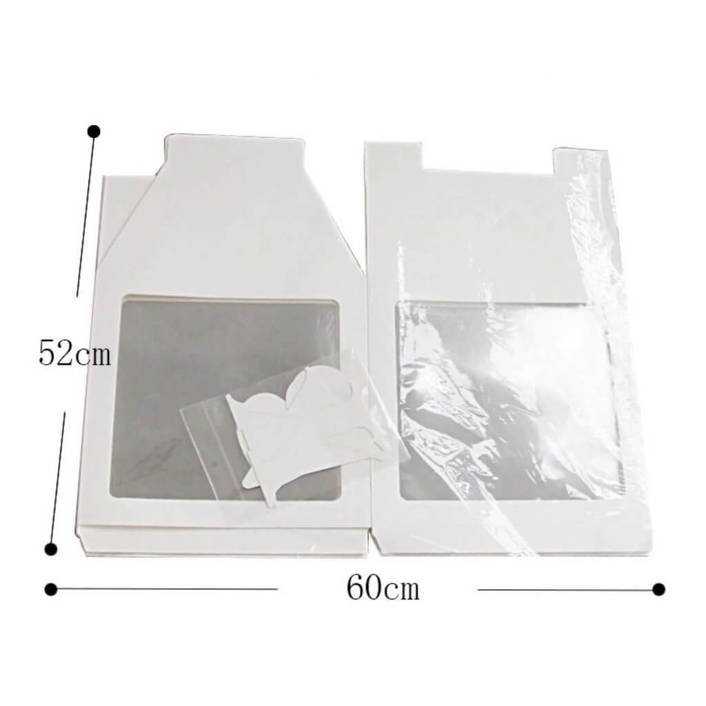 Transparent BABY Balloon Cube Boxes