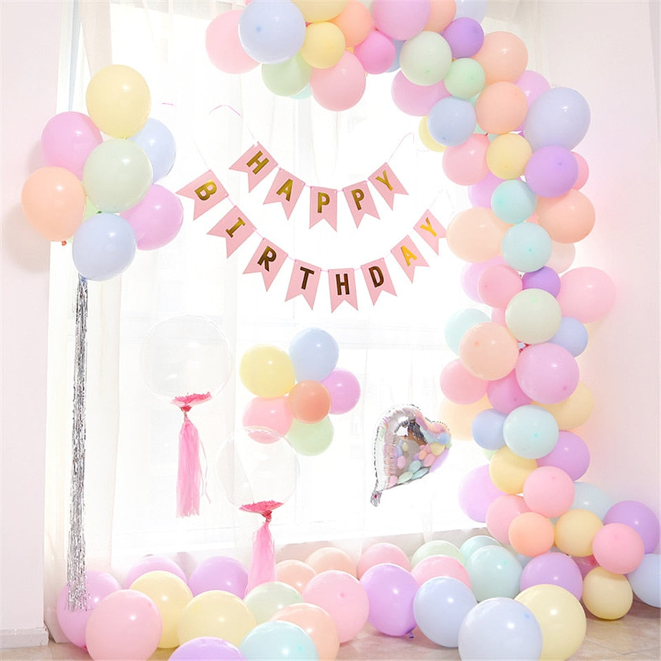 10" Pastel Blue macaron latex balloons, 20 pack, premium quality latex balloons, pastel blue party balloons, wedding décor, birthday balloons, baby shower balloons, helium and air-filled balloons, stylish event balloons, indoor and outdoor balloons.