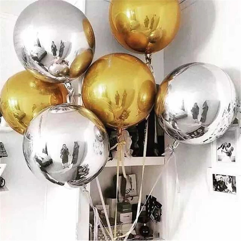 4D Orbz balloon, 10-inch Orbz balloon, spherical foil balloon, metallic Orbz balloon, self-sealing balloon, reusable Orbz balloon, helium Orbz balloon, air-filled Orbz balloon, mirror effect balloon, premium quality Orbz, party decoration balloon, birthday Orbz balloon, wedding Orbz balloon, anniversary Orbz balloon, baby shower Orbz balloon, engagement party balloon, housewarming balloon, event decoration balloon, shiny foil balloon, reflective balloon