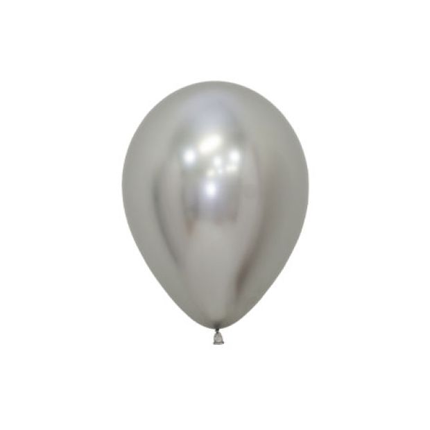 Sempertex Reflex Silver balloons, silver latex balloons, metallic silver balloons, luxury party balloons, 12-inch silver balloons, helium silver balloons, air-fill silver balloons, biodegradable latex balloons, high-shine silver balloons, premium silver balloons, silver balloon bouquet, silver balloon decorations, silver balloon garland, silver party supplies, Sempertex 30cm balloons, silver event decor, stylish silver balloons, elegant silver balloons, silver anniversary balloons, silver wedding balloons,
