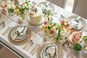 Decorating Ideas for Easter Table: Vintage Settings and More