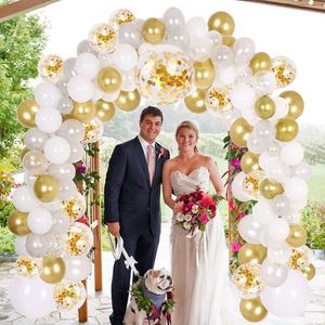 What are some popular colors/shades for Wedding Balloon Decor/Arrangements