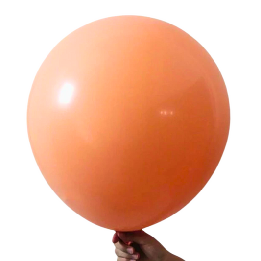 Pastel Orange latex balloons, 36-inch macaron balloons, premium quality latex balloons, large pastel balloons, party decoration balloons, wedding balloons, birthday party balloons, baby shower balloons, engagement balloons, milestone celebration balloons, helium and air-filled balloons, indoor and outdoor balloons, elegant party décor, balloon garland balloons, stylish event balloons.