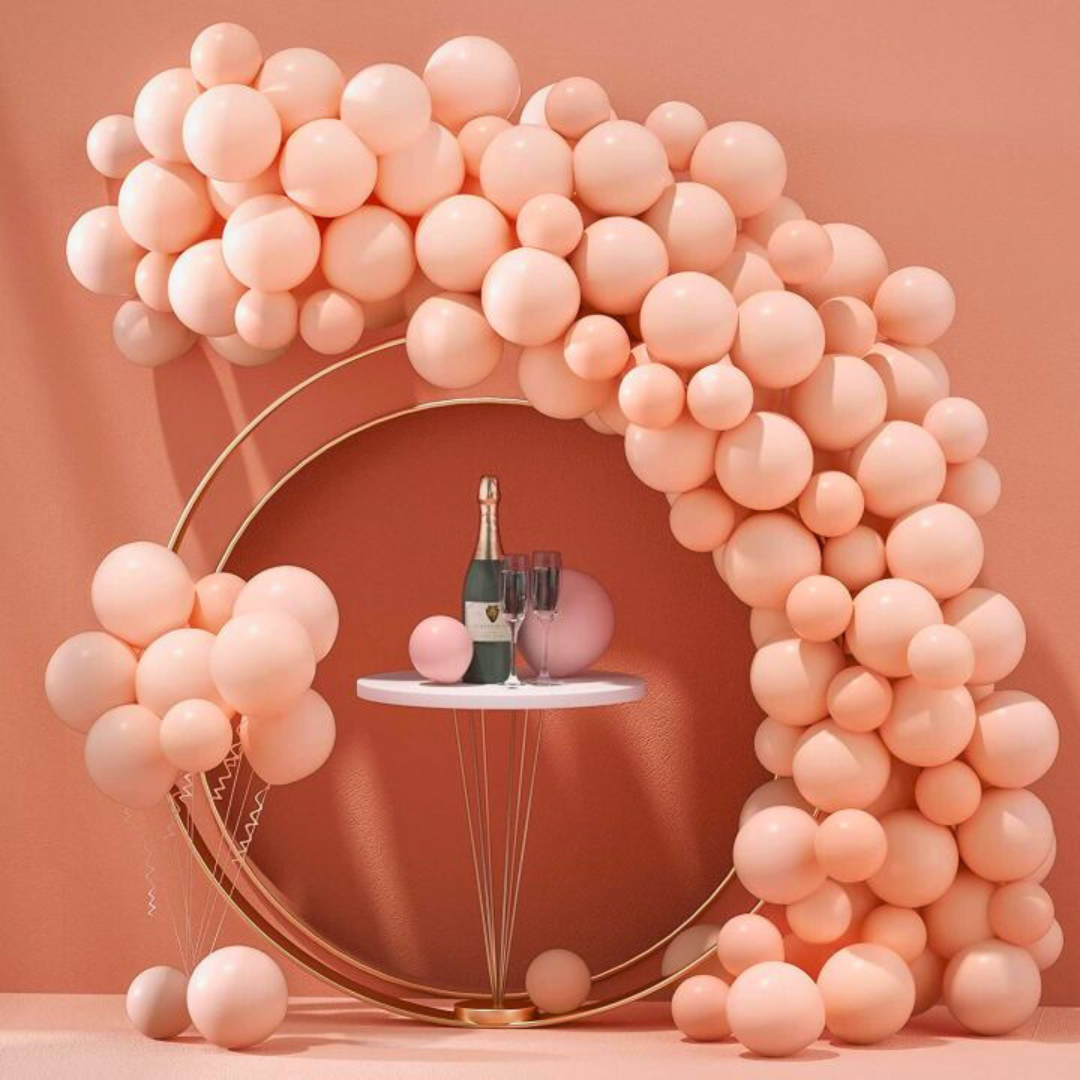 Pastel Orange latex balloons, 36-inch macaron balloons, premium quality latex balloons, large pastel balloons, party decoration balloons, wedding balloons, birthday party balloons, baby shower balloons, engagement balloons, milestone celebration balloons, helium and air-filled balloons, indoor and outdoor balloons, elegant party décor, balloon garland balloons, stylish event balloons.
