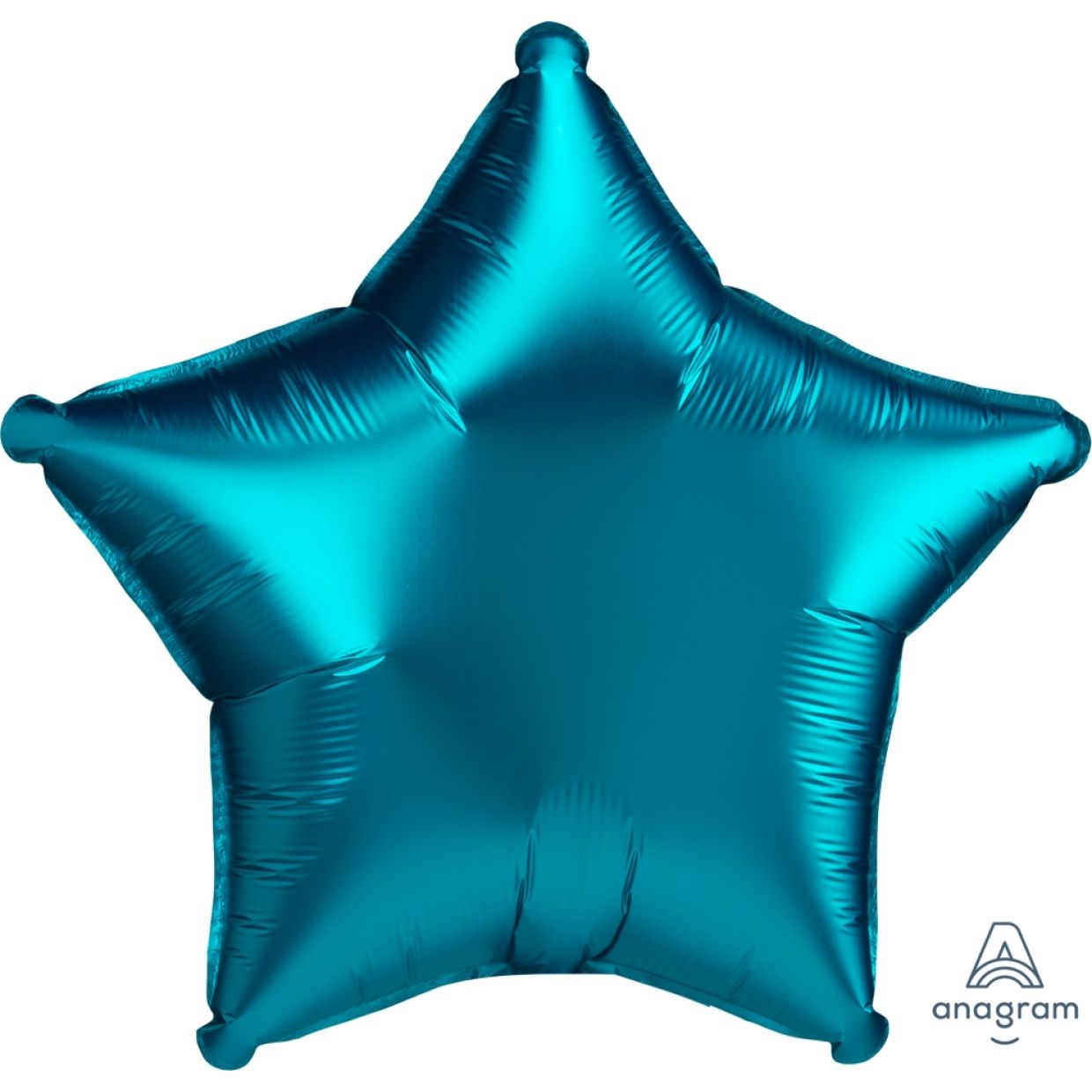 Satin Luxe Aqua Anagram Star Foil Balloon 45cm (18")