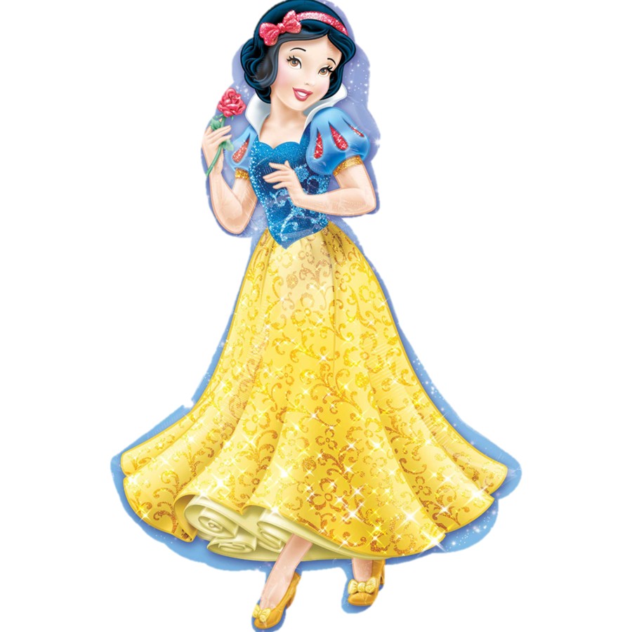 Disney Princess Snow White balloon, Snow White foil balloon, SuperShape Disney balloon, Disney Princess party decor, helium balloon, large princess balloon







