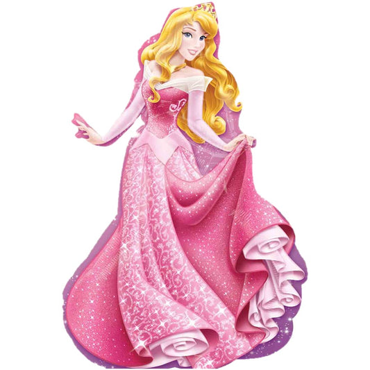 Disney Princess Sleeping Beauty balloon, Aurora foil balloon, SuperShape Disney balloon, princess party decor, helium balloon, large Sleeping Beauty balloon