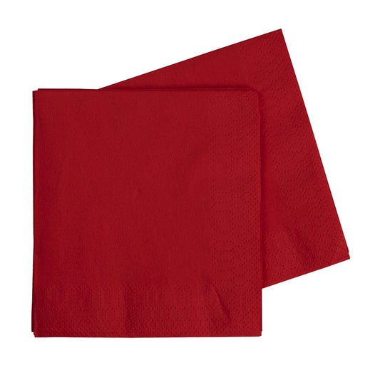 Cherry Red lunch napkins, FS napkins, 330mm napkins, 40 pack napkins, paper napkins, red party napkins, table napkins, disposable napkins, picnic napkins, event napkins, red paper napkins, napkins for parties, cherry red party napkins, casual event napkins, formal event napkins, napkins for cleanup, high-quality napkins, paper napkins for parties, table setting napkins, birthday party napkins, cherry red tableware, festive napkins.