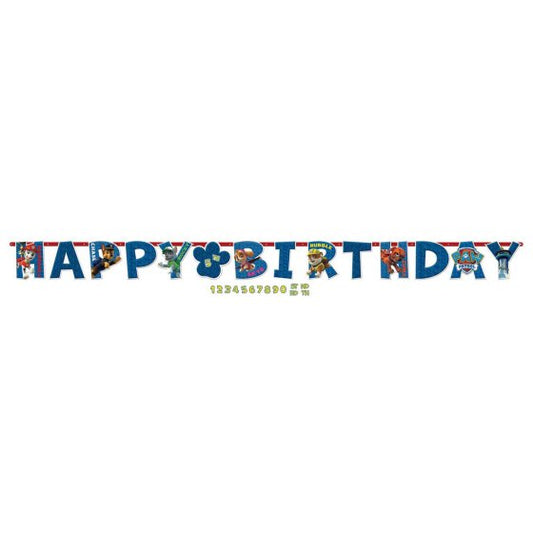 Paw Patrol banner, jumbo happy birthday banner, customise age banner, birthday party decoration, printed paper birthday banner, Paw Patrol theme party, Paw Patrol decorations, party room banner, Paw Patrol characters banner, birthday banner with age, birthday party backdrop, kids birthday party banner, Paw Patrol birthday celebration, Paw Patrol birthday decor, printed paper banner, colourful birthday banner, Paw Patrol party accessories, personalised birthday banner, Paw Patrol birthday supplies, birthday 