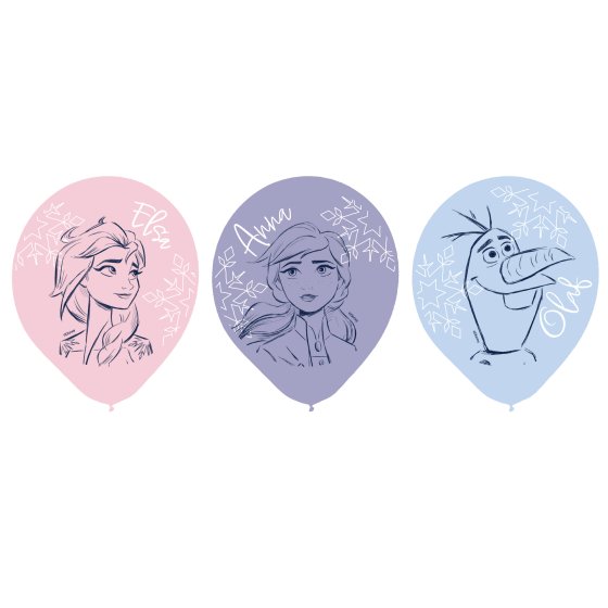 Frozen Party Supplies Bundle – Banner, Balloons, Cake Decorating Kit & Décor Set