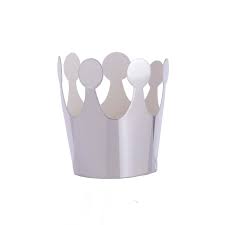 silver paper crowns, birthday party hats, kids crown hats, prince princess party crowns, paper party hats, birthday crown decorations, silver party accessories, royal theme party crowns