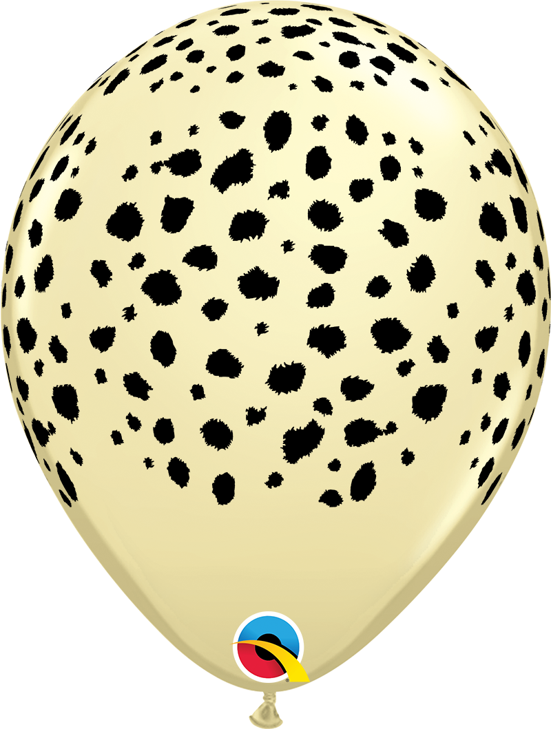 Animal Print Latex Balloons