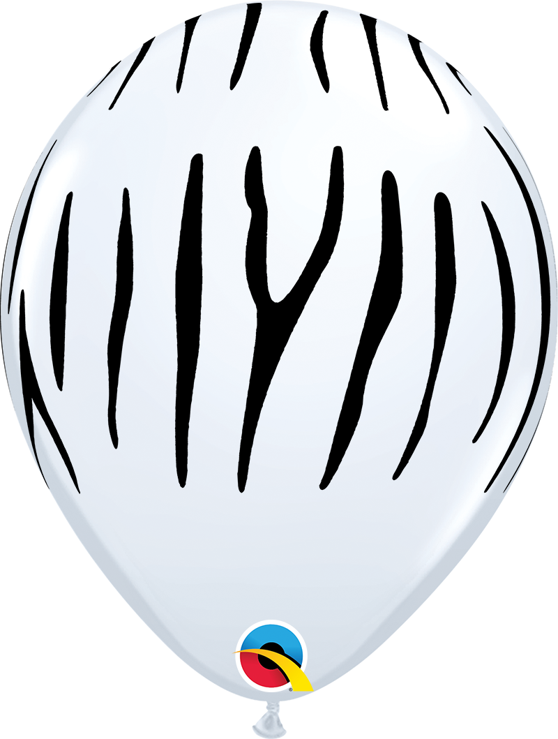 Animal Print Latex Balloons