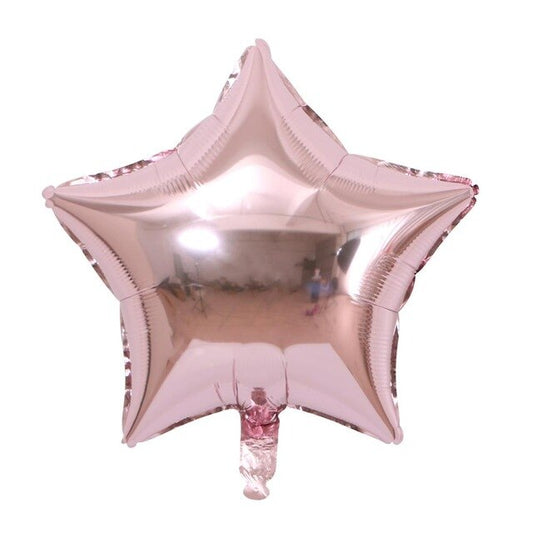 Star Foil Balloon 18 inches - Rose Gold-Decoren