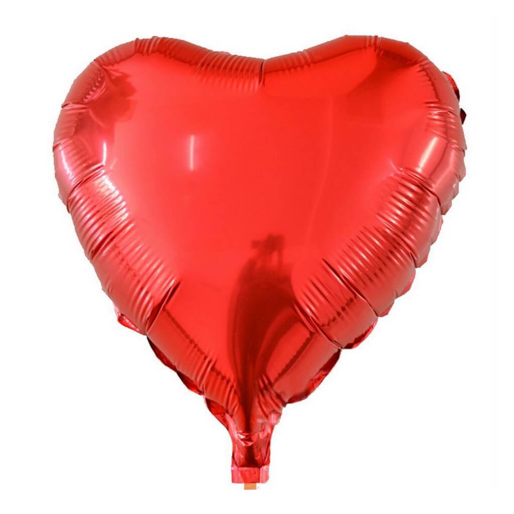 18 inches Hearts Foil Balloons - Multicolor-Balloons-Decoren
