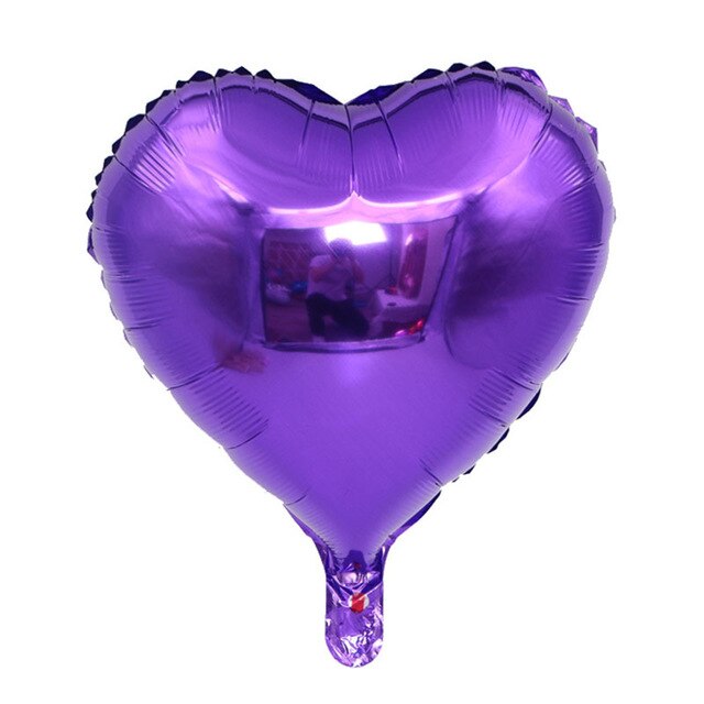 18 inches Hearts Foil Balloons - Multicolor-Balloons-Decoren