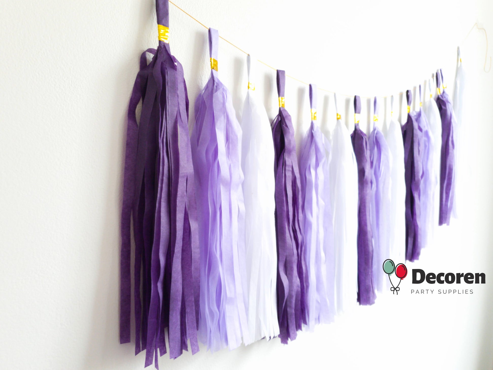 paper tassel garland, foil tassel garland, party tassel decorations, DIY tassel garland, birthday party tassels, wedding tassel decor, baby shower tassels, gender reveal tassel garland, anniversary party decorations, festive tassel banner, hanging party tassels, premium tassel garland, colorful tassel decorations, indoor party decor, outdoor party garland, gold tassel garland, elegant party decorations, tassel banner for events, high-quality party tassels, Brisbane party decorations, Gold Coast party suppli