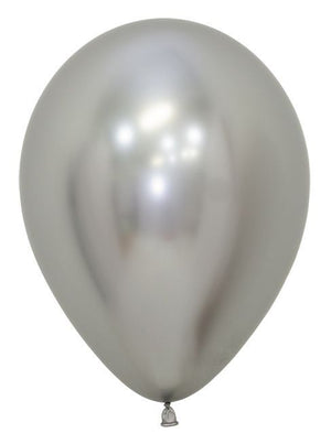 Sempertex Reflex Silver balloons, silver latex balloons, metallic silver balloons, luxury party balloons, 12-inch silver balloons, helium silver balloons, air-fill silver balloons, biodegradable latex balloons, high-shine silver balloons, premium silver balloons, silver balloon bouquet, silver balloon decorations, silver balloon garland, silver party supplies, Sempertex 30cm balloons, silver event decor, stylish silver balloons, elegant silver balloons, silver anniversary balloons, silver wedding balloons, 