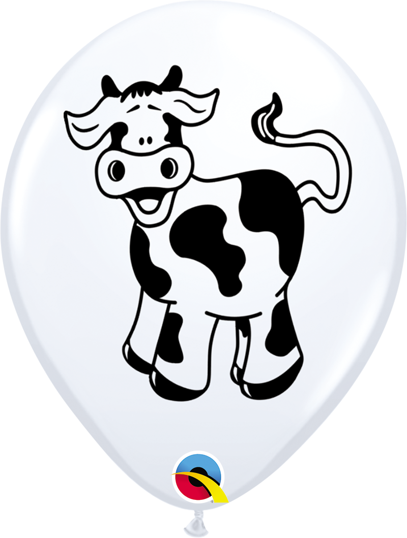 Farm Animal Foil and Latex Balloons