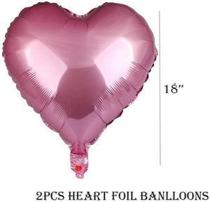 Set of 15 Balloons Bouquets in Pink