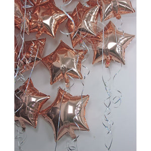 Star Foil Balloon 18 inches - Rose Gold-Decoren