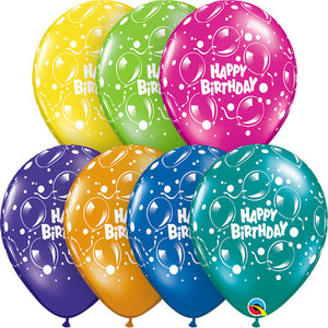 Latex Birthday Balloons - Sparkling Balloons