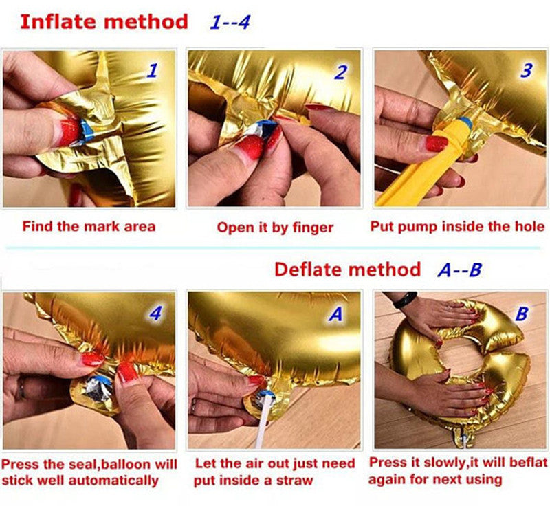 Gold BABY Foil Balloons-Balloons-Decoren