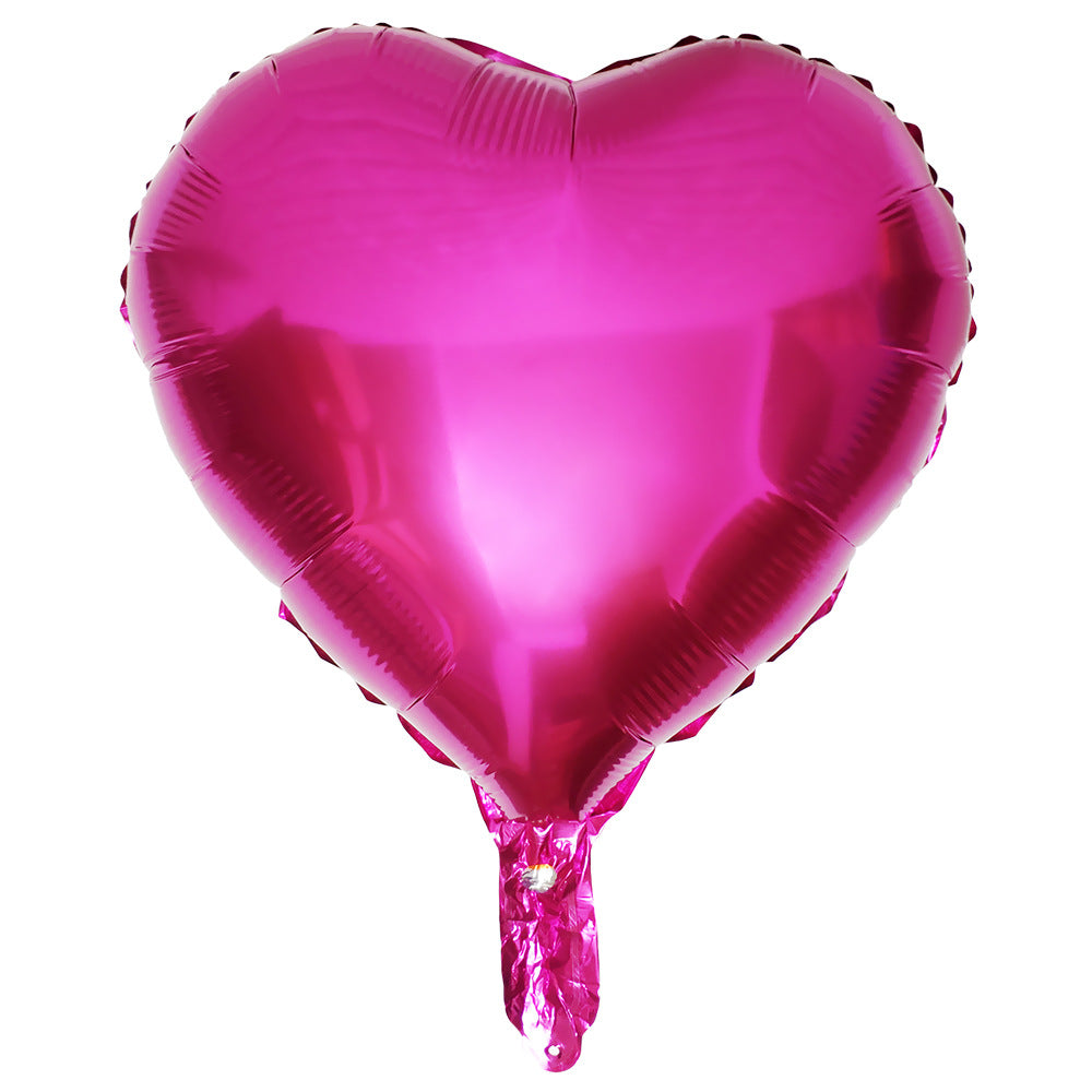 18 inches Hearts Foil Balloons - Multicolor-Balloons-Decoren