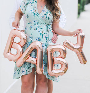 Rose Gold BABY Foil Balloon-Decoren