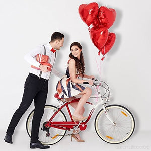 Surprise your partner with Red Heart Balloons