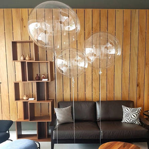 Clear Bubble Bobo Balloons - Multiple Sizes to choose from