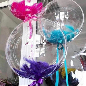 Clear Bubble Bobo Balloons - Multiple Sizes to choose from