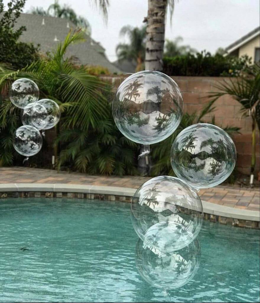 Clear Bubble Bobo Balloons - Multiple Sizes