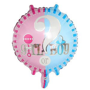 Girl or Boy 18 inches Foil Balloons - Set of 4