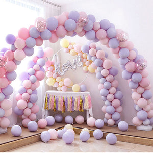 10" Pastel Purple macaron latex balloons, 20 pack, premium quality latex balloons, pastel purple party balloons, wedding décor, birthday balloons, baby shower balloons, helium and air-filled balloons, stylish event balloons, indoor and outdoor balloons.