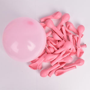 10" Pastel Pink Macaron Latex balloons - Set of 10-Balloons-Decoren