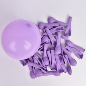 10" Pastel Purple macaron latex balloons, 20 pack, premium quality latex balloons, pastel purple party balloons, wedding décor, birthday balloons, baby shower balloons, helium and air-filled balloons, stylish event balloons, indoor and outdoor balloons.