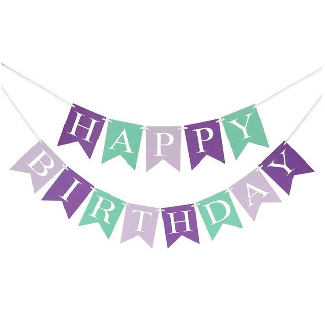 Mermaid Underwater Themed Birthday Party Set
