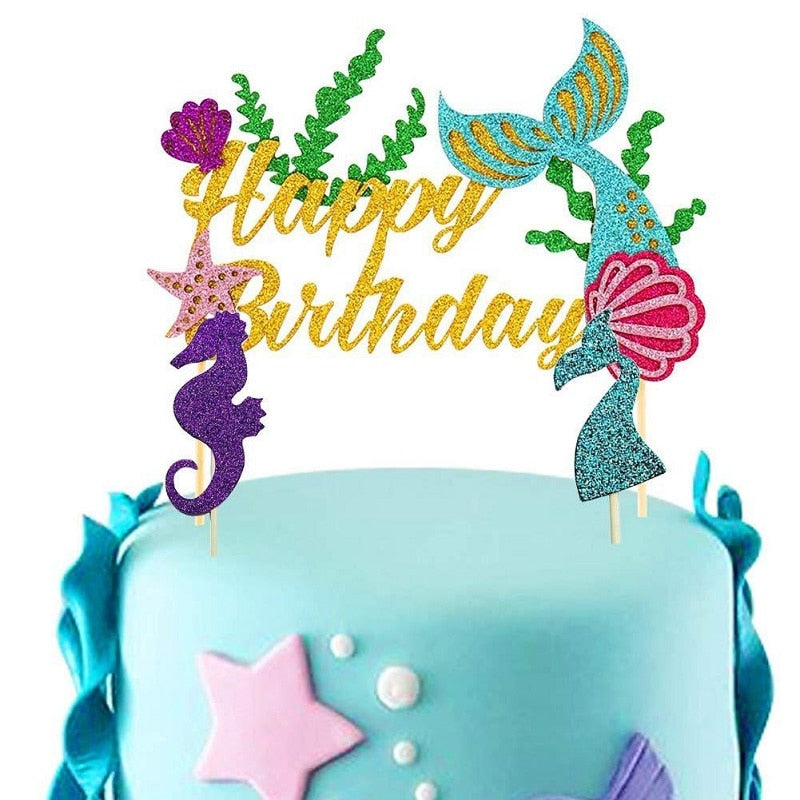 Mermaid Underwater Themed Birthday Party Set