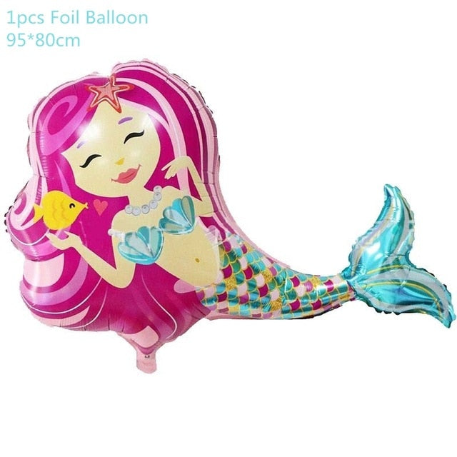 Mermaid Underwater Themed Birthday Party Set