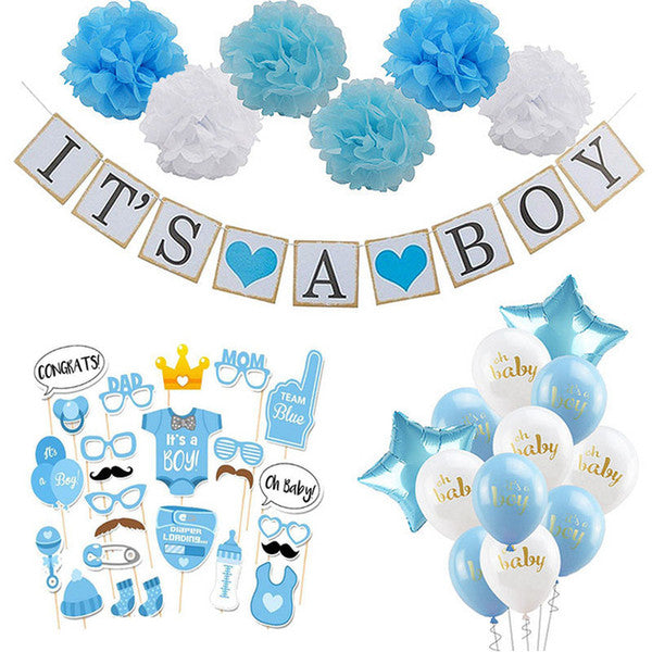 IT'S A Boy Balloons and Decoration Package