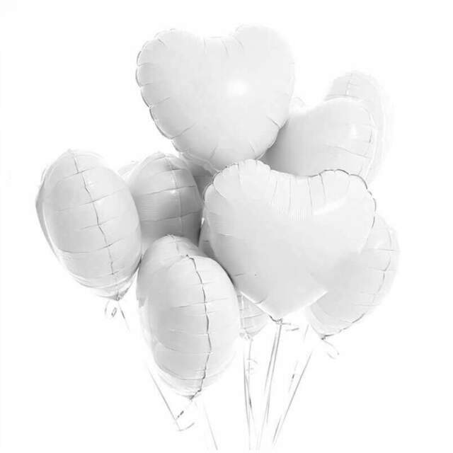 18 inches Hearts Foil Balloons - Multicolor-Balloons-Decoren