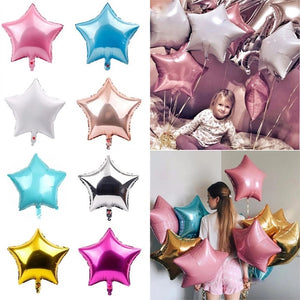 18 inches Stars Foil Balloons - Multicolor