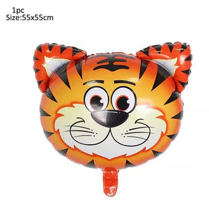 Jungle Theme Animal Foil Balloons