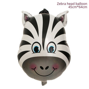 Jungle Theme Animal Foil Balloons